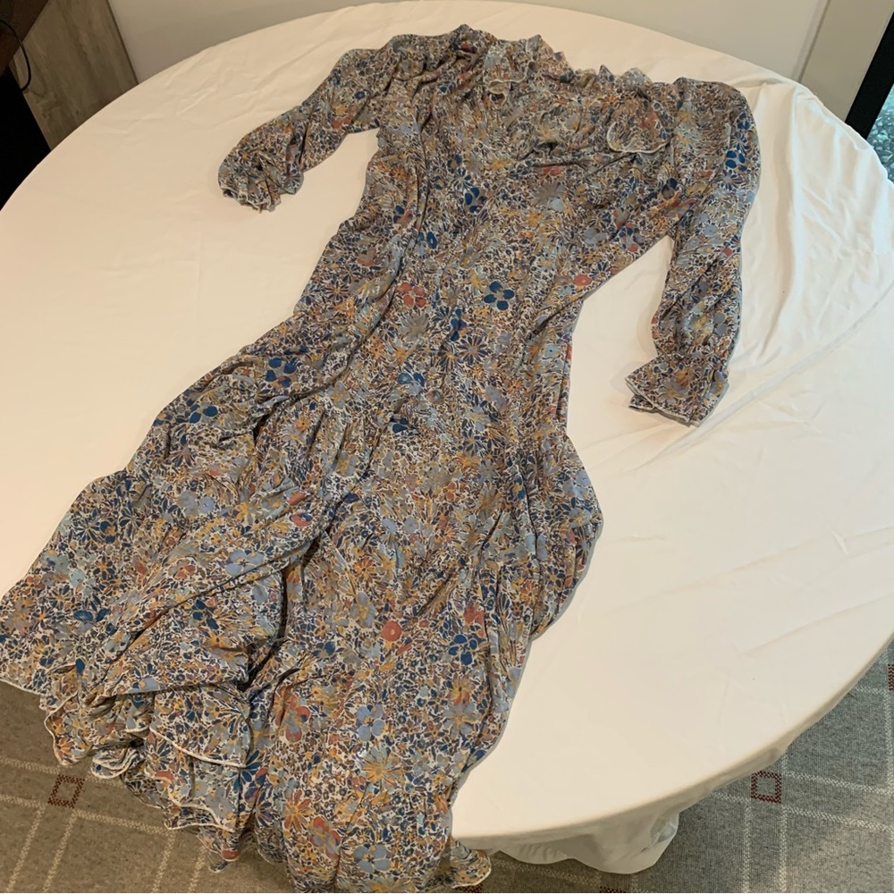 Free People Floral Maxi Dress